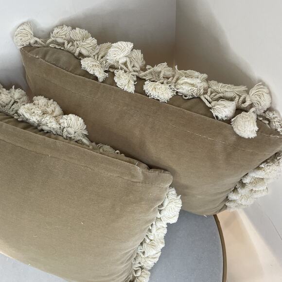 Qty. 3 Petit Point Needlepoint Wool Pillows 20” Sq & 12x14 French Abusson Style - Picture 14 of 16